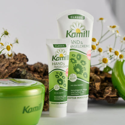 Kamill Hand- und Nagelcreme Classic mit natürlicher Kamille 100 ml