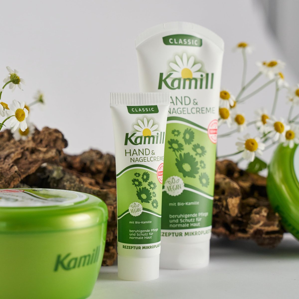 Kamill Hand- und Nagelcreme Classic mit natürlicher Kamille 100 ml