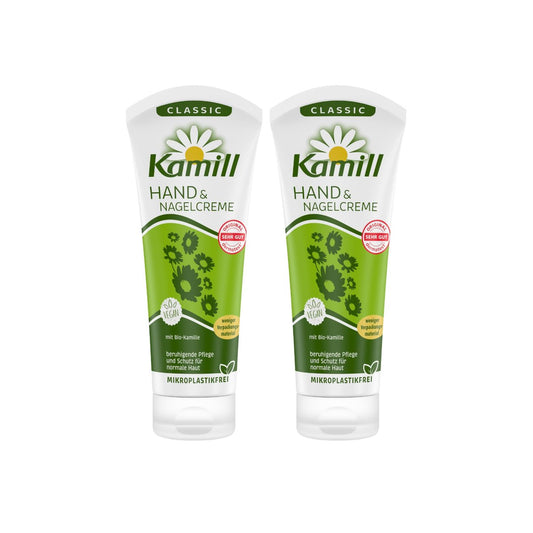 Kamill Hand- und Nagelcreme Classic mit natürlicher Kamille 100 ml