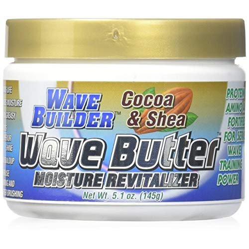 WaveBuilder Cocoa & Shea Wave Butter Feuchtigkeitsspender, 4,8 oz (4er-Pack)