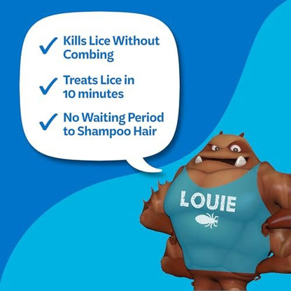 Nix Ultra Läuse Behandlung Haar-Lösung & Läusekamm, tötet Superläuse & Eier, 100 ml