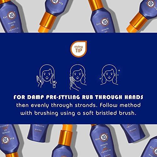 It's a 10 Haircare Miracle Oil Plus Keratin, 3 fl. oz. (2er-Pack) – Pflegendes Haaröl mit Keratin