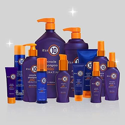 It's a 10 Haircare Miracle Oil Plus Keratin, 3 fl. oz. (2er-Pack) – Pflegendes Haaröl mit Keratin