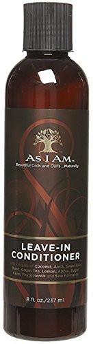 As I Am Leave-In Conditioner 8 oz (6er Pack) – Pflegender Conditioner ohne Ausspülen für Locken