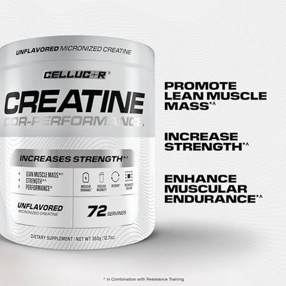Cellucor Cor-Performance Creatin Monohydrat für Kraft und Muskelwachstum, 72 Portionen