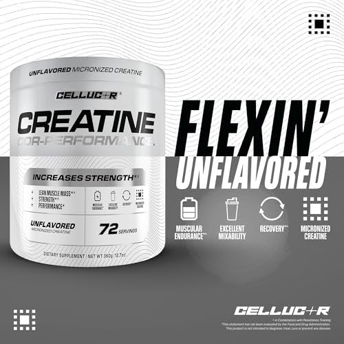 Cellucor Cor-Performance Creatin Monohydrat für Kraft und Muskelwachstum, 72 Portionen