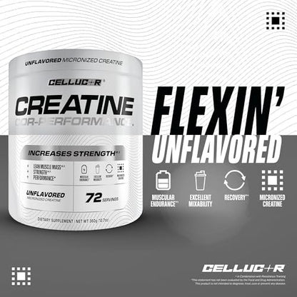 Cellucor Cor-Performance Creatin Monohydrat für Kraft und Muskelwachstum, 72 Portionen