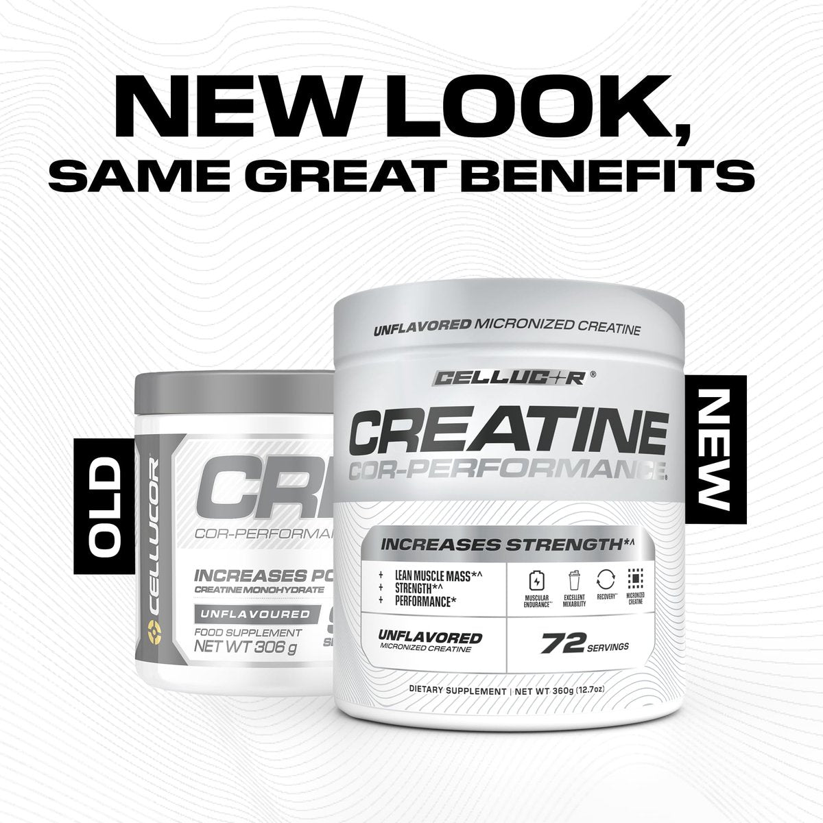 Cellucor Cor-Performance Creatin Monohydrat für Kraft und Muskelwachstum, 72 Portionen