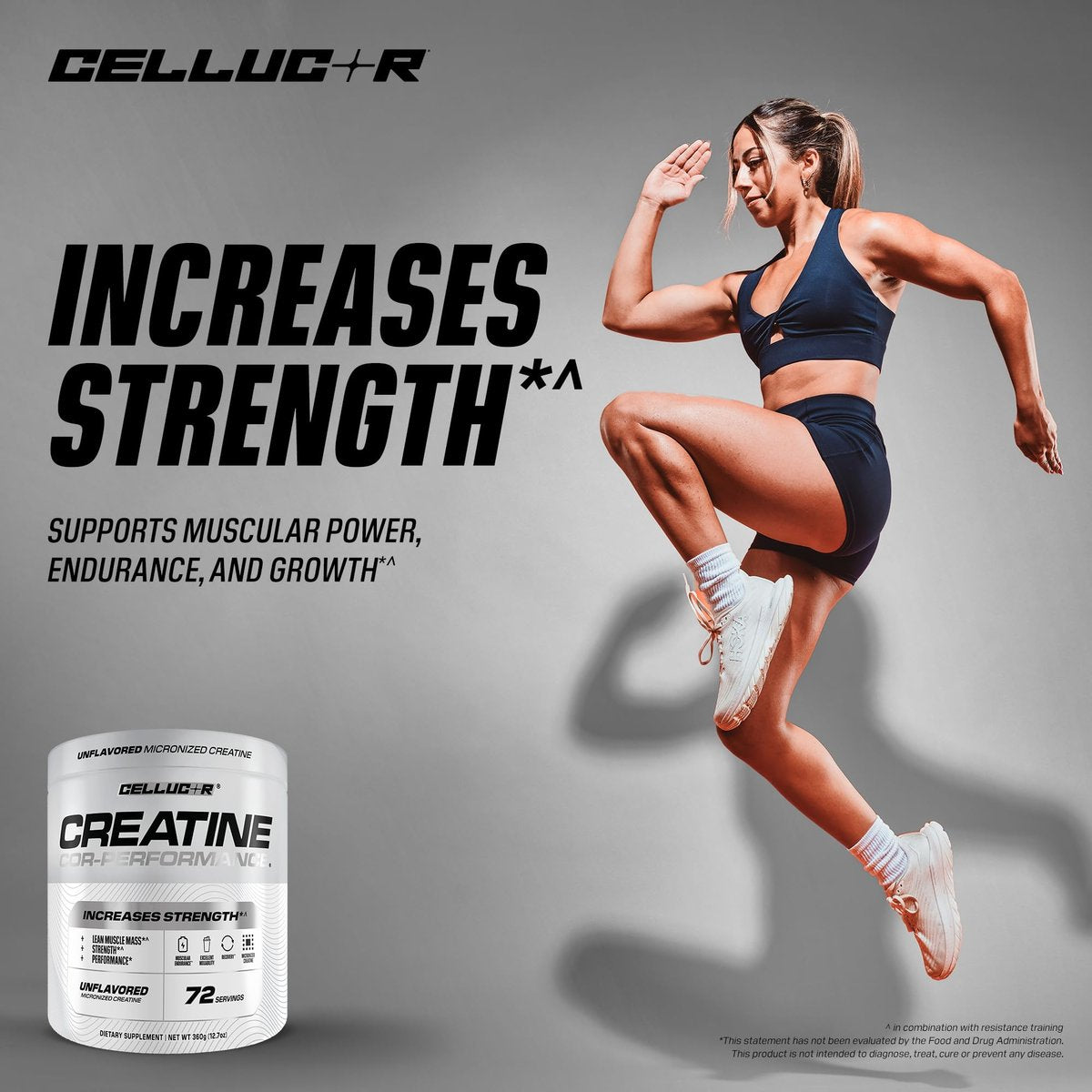 Cellucor Cor-Performance Creatin Monohydrat für Kraft und Muskelwachstum, 72 Portionen