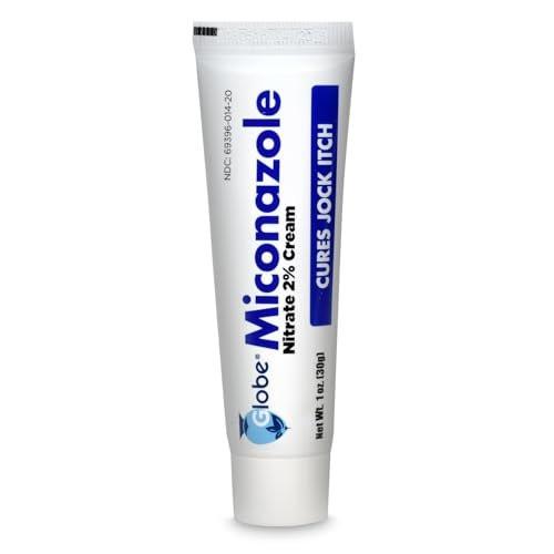 Globe Miconazol Nitrat 2% Antimykotische Creme 28 g – Behandelt Fußpilz, Juckreiz, Ringelflechte und mehr