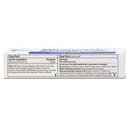 Globe Miconazol Nitrat 2% Antimykotische Creme 28 g – Behandelt Fußpilz, Juckreiz, Ringelflechte und mehr