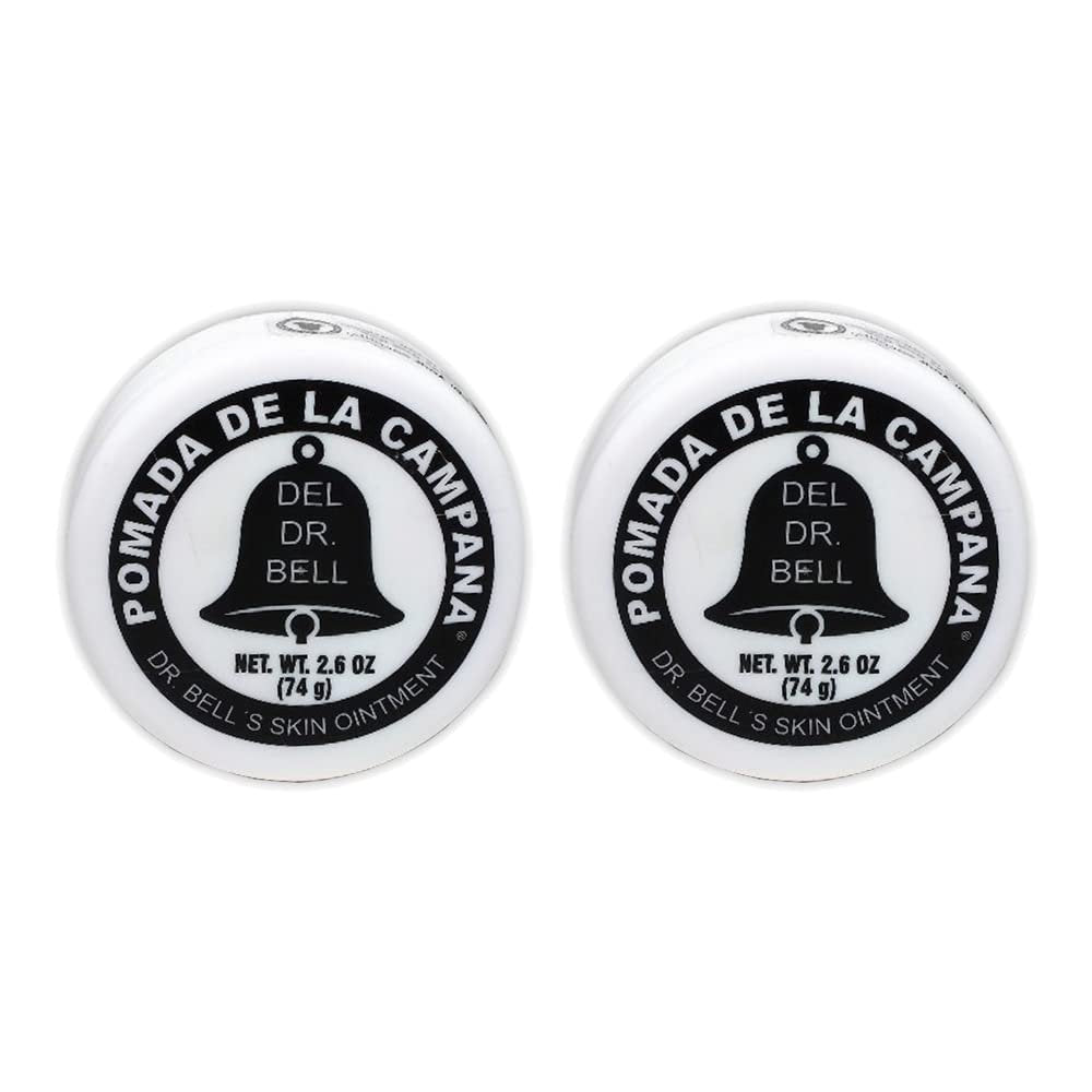 Dr Bell's Pomada De La Campana Medicated Cream - Crema Medicada 1.2 Oz (2er-Pack) - Hochwirksame Hautcreme