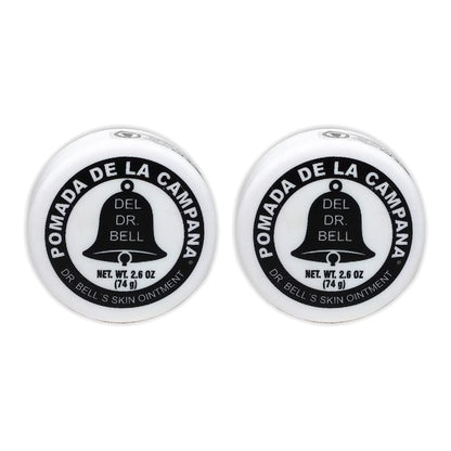 Dr Bell's Pomada De La Campana Medicated Cream - Crema Medicada 1.2 Oz (2er-Pack) - Hochwirksame Hautcreme