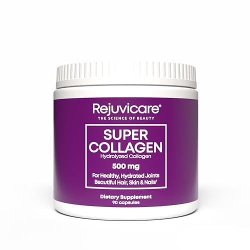 Rejuvicare Super Collagen Kapseln für Schönheit, gesunde Gelenke, Haare, Haut & Nägel, 90 Portionen, Multi