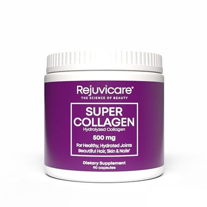 Rejuvicare Super Collagen Kapseln für Schönheit, gesunde Gelenke, Haare, Haut & Nägel, 90 Portionen, Multi