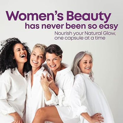 Rejuvicare Super Collagen Kapseln für Schönheit, gesunde Gelenke, Haare, Haut & Nägel, 90 Portionen, Multi