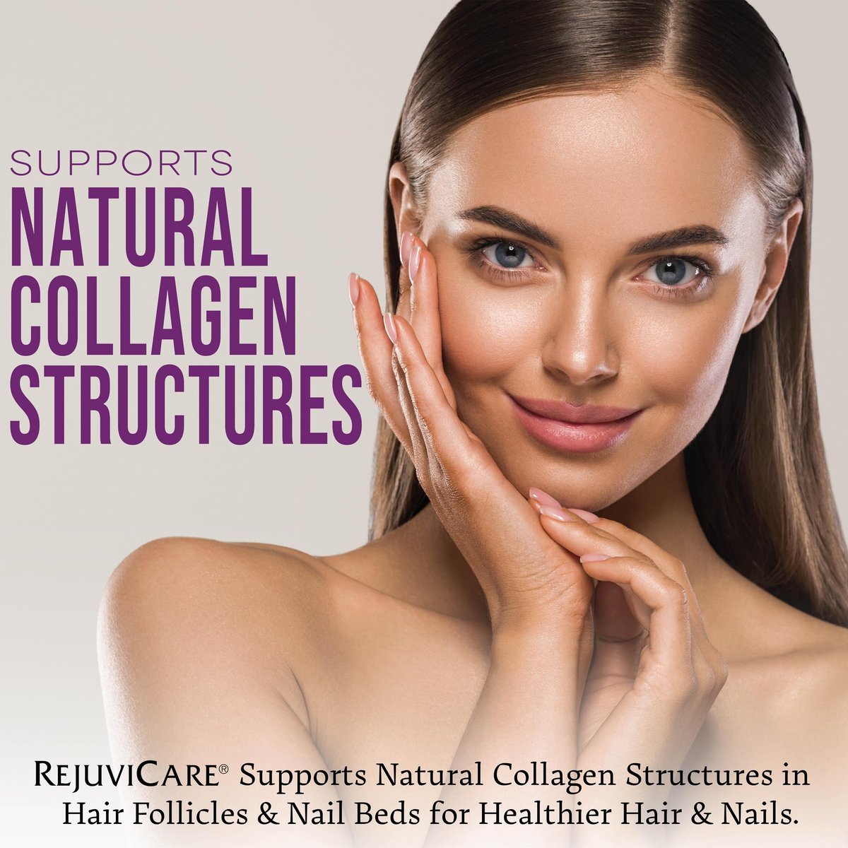Rejuvicare Super Collagen Kapseln für Schönheit, gesunde Gelenke, Haare, Haut & Nägel, 90 Portionen, Multi