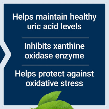 Life Extension Uric Acid Control – Fördert gesundes Harnsäuregleichgewicht, unterstützt Gelenkgesundheit, glutenfrei, nicht gentechnisch verändert, vegetarisch, 60 Kapseln