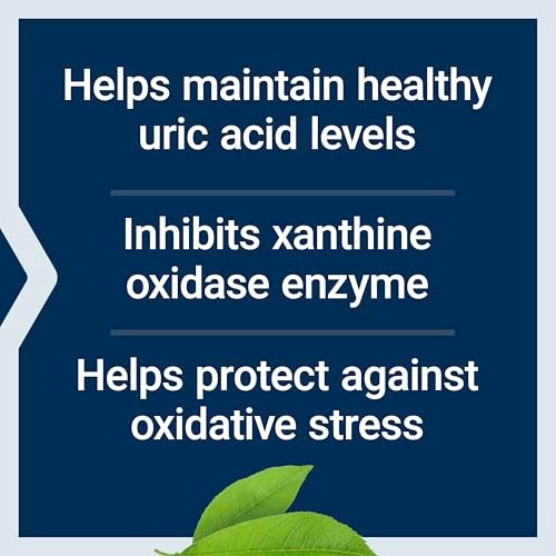 Life Extension Uric Acid Control – Fördert gesundes Harnsäuregleichgewicht, unterstützt Gelenkgesundheit, glutenfrei, nicht gentechnisch verändert, vegetarisch, 60 Kapseln