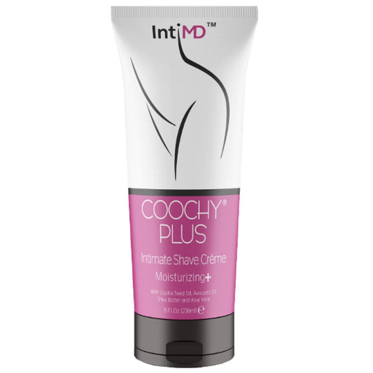 IntiMD COOCHY PLUS Intimrasiercreme Gel – Hautberuhigend & Feuchtigkeitsspendend, 237 ml (8 oz) Flasche