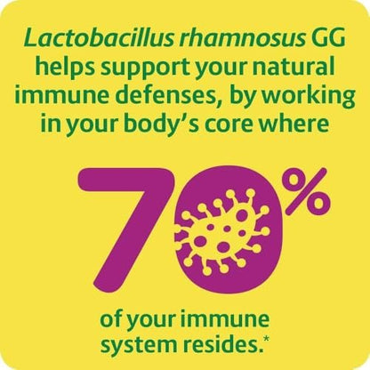 Culturelle 3-in-1 Complete Probiotikum Tägliche Formel, Einmal täglich Probiotikum, Unterstützt Ihr Verdauungssystem, Stärkt die natürlichen Immunabwehrkräfte, Plus Omega 3, Non-GMO, 30 Kapseln