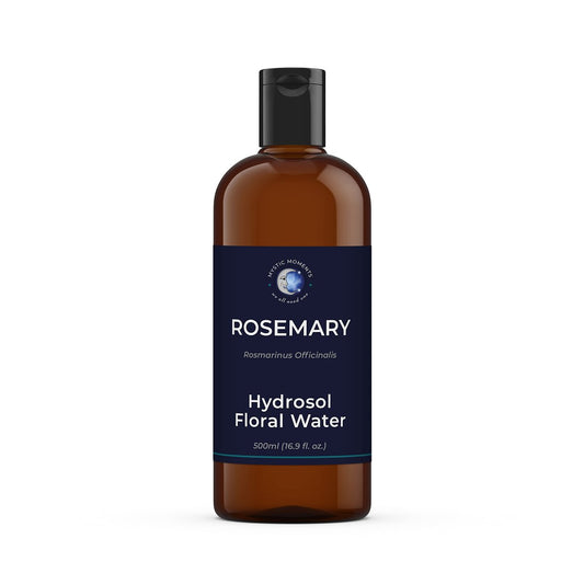Mystic Moments | Rosmarin-Hydrolat 1 Liter – Natürliches Rosenwasser für Haut, Gesicht & Körper – Vegan & GMO-frei