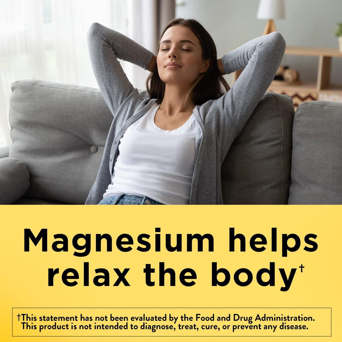 Nature Made Magnesiumoxid 250 mg – Magnesium für Muskeln, Herz, Knochen und Nerven – 100 Tabletten, 100 Tage Versorgung