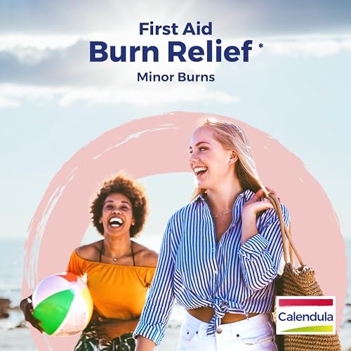 Boiron Calendula Brandsalbe – Linderung bei leichten Verbrennungen durch Kochen, Reibung oder Sonnenbrand – 28 g