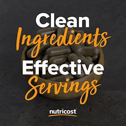 Nutricost Mariendistel-Extrakt 240 Kapseln – Vegan, GVO-frei & Glutenfrei, 240 Portionen pro Flasche