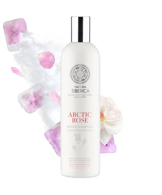 Natura Siberica Copenhagen Arctic Rose Repair Shampoo 400 ml – Reparierendes Shampoo für geschädigtes Haar