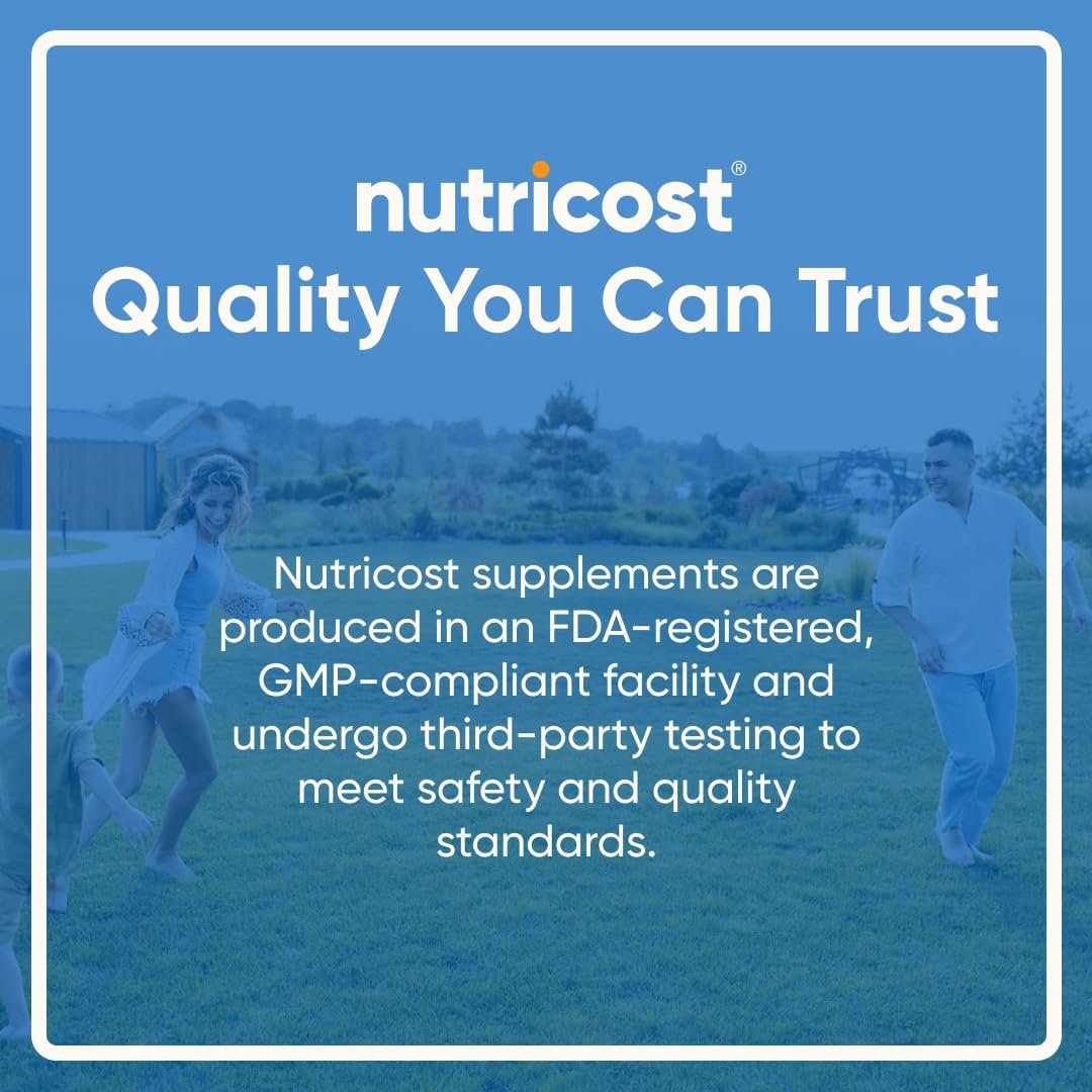 Nutricost Vitamin C mit Hagebutte 1025mg, 240 Kapseln - Vitamin C 1000mg, Hagebutte 25mg, Premium, Non-GMO, Glutenfrei