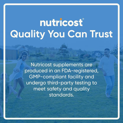 Nutricost Vitamin C mit Hagebutte 1025mg, 240 Kapseln - Vitamin C 1000mg, Hagebutte 25mg, Premium, Non-GMO, Glutenfrei