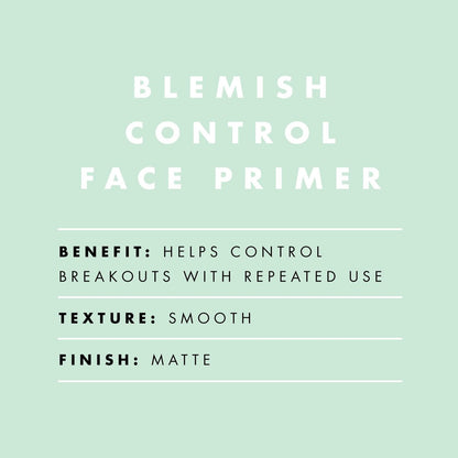 e.l.f. Blemish Control Face Primer - Beruhigender & feuchtigkeitsspendender Make-up Primer zur Bekämpfung von Unreinheiten, fixiert Make-up für langanhaltenden Halt, vegan & tierversuchsfrei, 0,47 Fl Oz