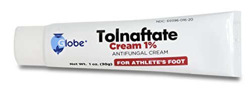 Globe Tolnaftat 1% Antimykotikum, 1 Unze – Klinisch erprobte Behandlung gegen Fußpilz und Ringelflechte (3er-Pack)