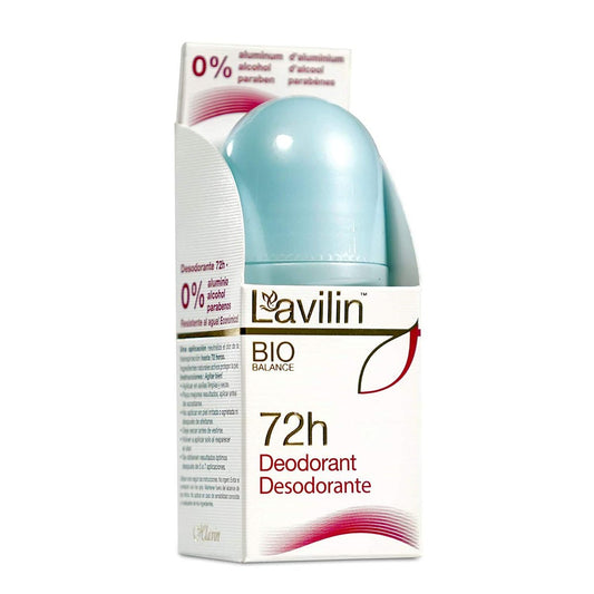 Hlavin Lavilin Roll-On Deodorant 72 Stunden Rot - Aluminiumfreier Langzeitschutz