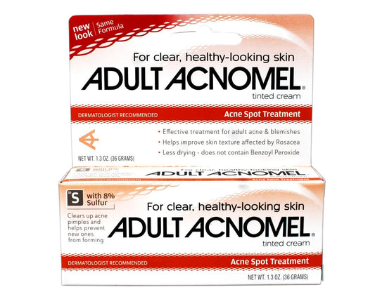 Adult Acnomel Akne-getönte Creme - 1,3 Unzen