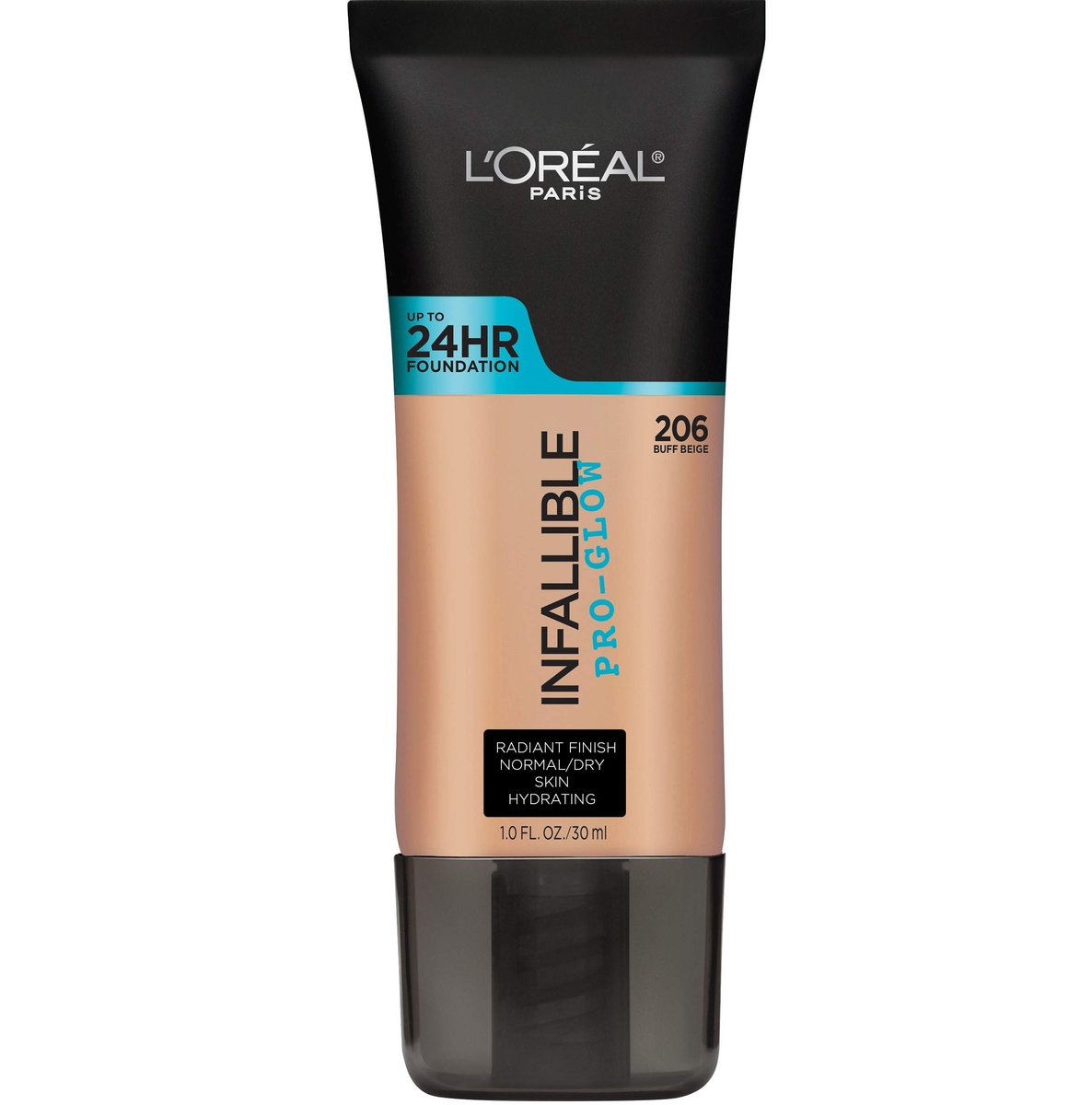 L'Oreal Paris Makeup Infallible Up to 24HR Pro-Glow Foundation, Buff Beige, 30 ml