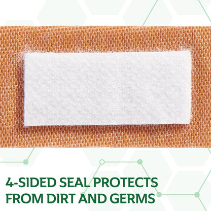 CURAD Assorted Pflaster Sortiment Großpackung | 320 Stück | 5 Stile inklusive wasserfest, transparent, Kunststoff, Heavy Duty & Flex-Fabric | Erste-Hilfe-Set Essentials | Schützt Schrammen, Schnitte & Verbrennungen
