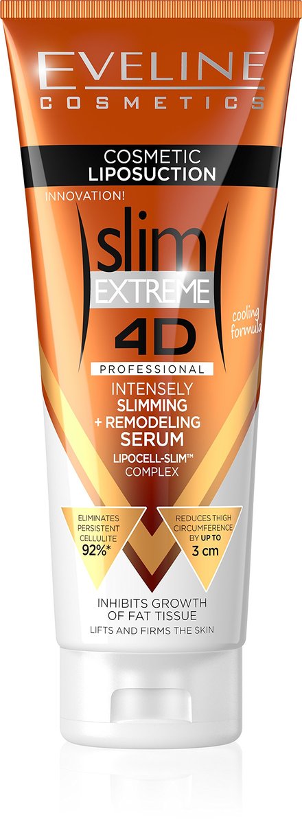 Eveline Slim Extreme 4D Liposuction Body Serum – 260 ml Anti-Cellulite Körperbehandlung