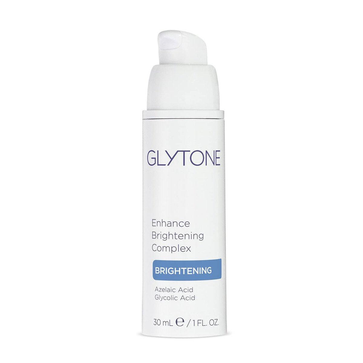 Glytone Enhance Brightening Complex – Mit 12% Azelainsäure und 3% Glykolsäure – Hellt die Haut auf und reduziert dunkle Flecken – Nicht komedogen – 30 ml