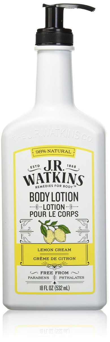 J.R. Watkins Tägliche Feuchtigkeitslotion, Zitronencreme, 18 Fl Oz