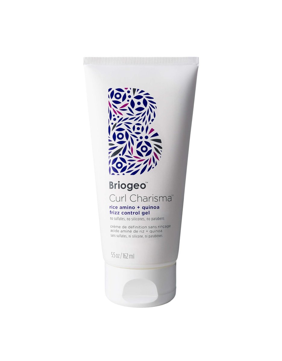 Briogeo Curl Charisma Reisamin + Quinoa Frizz Control Gel | Locken definierender Styler für wellige, lockige & krause Haartexturen | Mittlerer Halt | Vegan & tierversuchsfrei | 5,5 fl oz