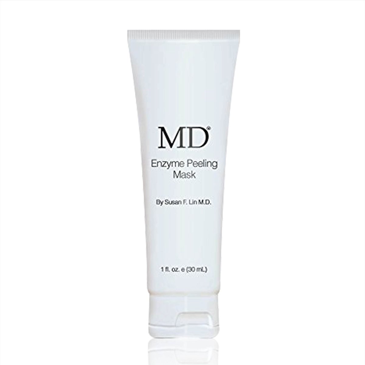 MD Enzyme Peeling Mask für empfindliche Haut – Sanftes Peeling-Gel mit Papaya- & Ananas-Enzymen – Professionelle aufhellende Peeling-Maske für klare Poren und glatte Textur – 30 ml
