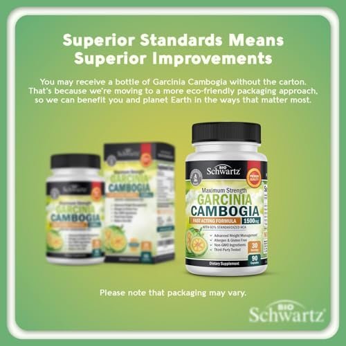Garcinia Cambogia Abnehmkapseln - 1500 mg HCA reiner Extrakt - Schnell wirkender Appetitzügler - Fatburner für Frauen und Männer zur Gewichtsabnahme - Kohlenhydratblocker Stoffwechsel Diätpillen - 90 Kapseln