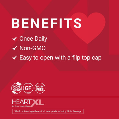 HeartXL Omega-7 Blend – Unterstützung für die Herz-Kreislauf-Gesundheit & gesunden Stoffwechsel – Glutenfreies Herzgesundheits-Präparat – 30 Softgels