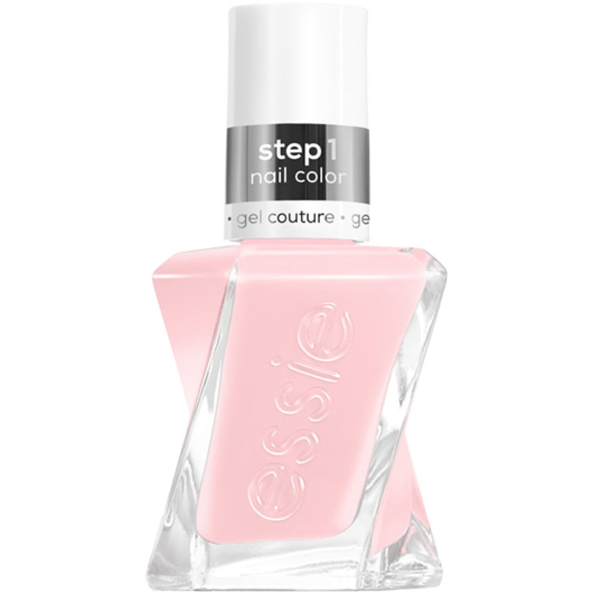 Essie Gel Couture Nagellack – Lang anhaltend, 8-Free, vegan, zartes Rosa – Sheer Fantasy, 13,6 ml