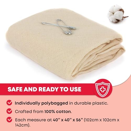 Ever Ready First Aid Dreieckstuch, 40 x 40 x 56 Zoll, 12 Stück - 100% Baumwolle