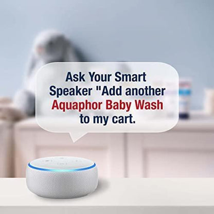 Aquaphor Baby Wasch- und Shampoo - Milde, tränenfreie 2-in-1 Lösung für Babys empfindliche Haut - 500 ml Pumpflasche