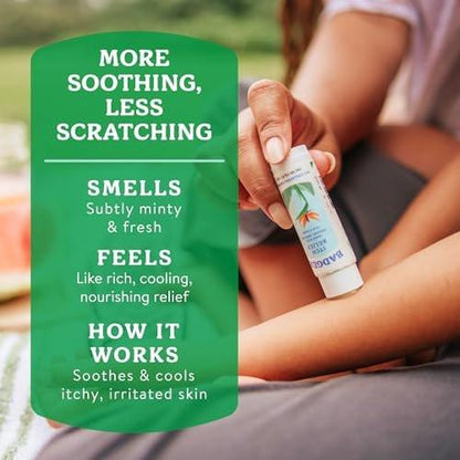 Badger Bug Bite Itch Relief Stick – Natürliche & organische Anti-Juckreiz-Creme für Insektenstiche, Ausschläge & Giftefeu – Schnelle Linderung nach dem Stich – Wirkt großartig, riecht großartig, einfach zu verwenden – 0,6 oz