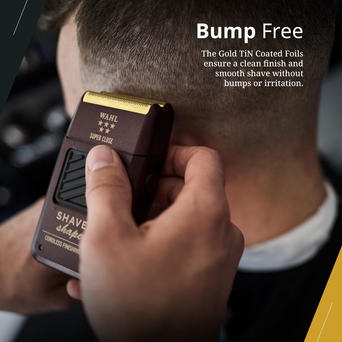 Wahl Professional 5 Star Series Shaver/Shaper – Kabelloser Finish-Trimmer mit Folienrasierer für eine glatte, hautschonende Rasur